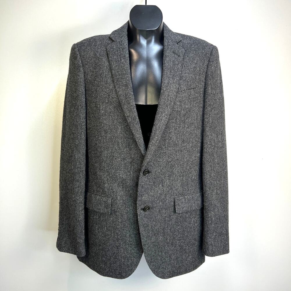 J. Crew Ludlow Yorkshire Tweed Wool Blazer Gray 48607